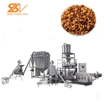 Full Automatic Large Output factory dry Automatic Pet Food Production Line