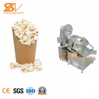 Industry Automatic Gas Heating Popcorn Making Processing Line