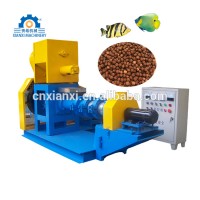 Hot sale floating sinking fish feed pellet making machine with 300-400kg capacity