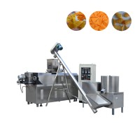 Fried Snacks Extruded doritos tortilla bugle corn chips snack food making machine extruder