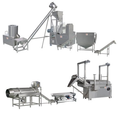 Kurkure Cheetos Corn Curl Snacks Food Making Machine Corn Snacks Processing Line