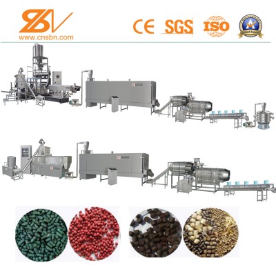 Floating Fish Feeding Machinery/Automatic fish food manufacturing plant