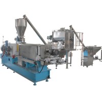 Automatic corn puff snack food processing machine