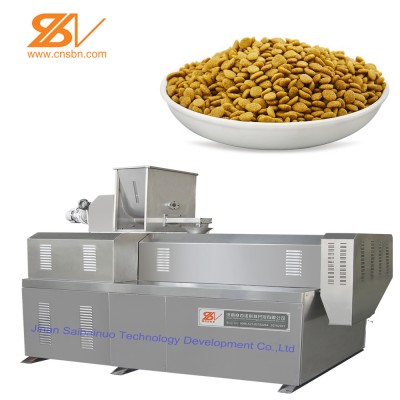 Twin screw 150kg/h SLG65 Poulty food extrusion machine dog pet food machine