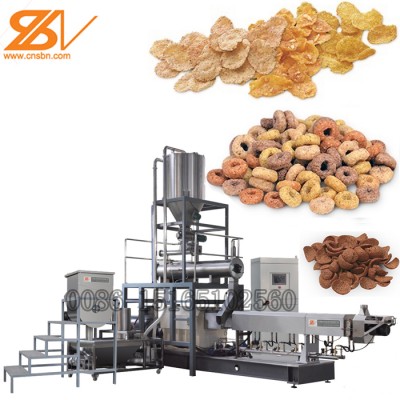 Cornflakes Corn Rice Flakes Making Machine