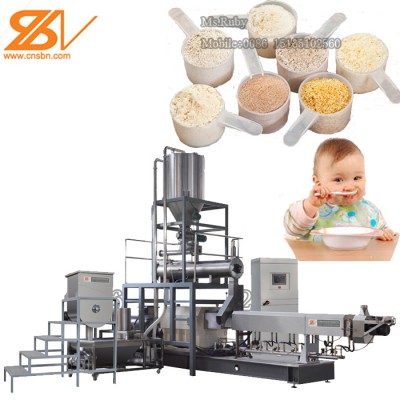 Nutritional Rice Grain Powder Baby food production extruder machine