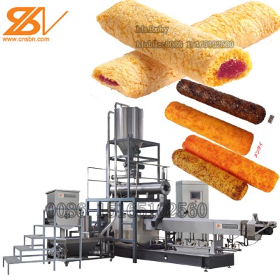 Automatic Jam Center Core Filling Snacks Food Making Machine Equipment