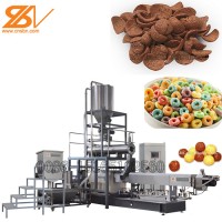 150kg/h Automatic Choco Breakfast Cereals Making Machine