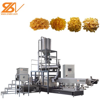 Automatic Corn Flakes Production Machine Line Manufacturing Plant