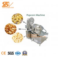 Industry Automatic Electricity Heating Popcorn Making Processing Line