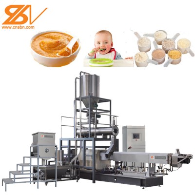 Baby infant instant porridge food making production machine line