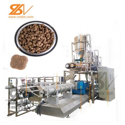 Automatic animal feed extruder production plant machine