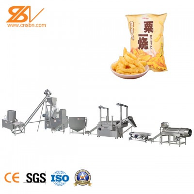 Automatic Kurkure Making Machine Corn Snacks Extruded Corn Curls Kurkure Chips Machine Production Line