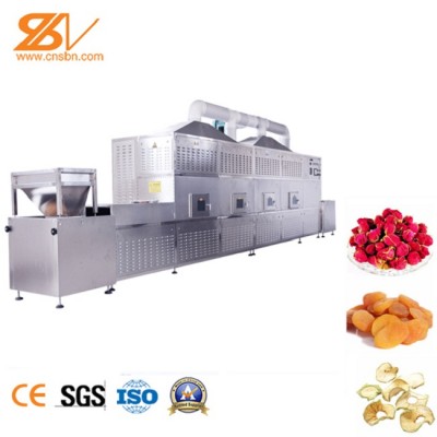 Chili Pepper And Herb Microwave Sterilization Dryer Machine